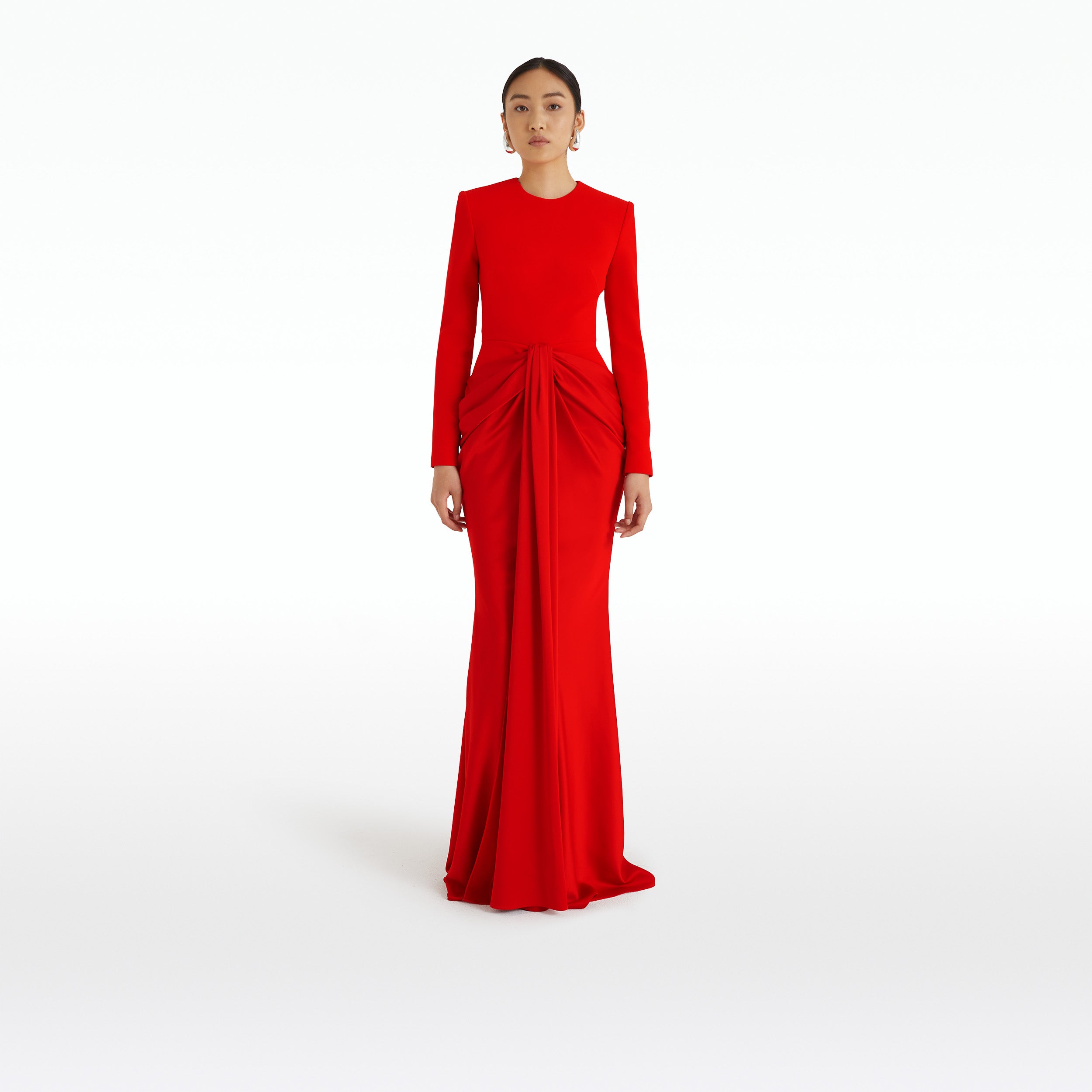 Red Tulle Off Shoulder Prom Dresses, Formal Dresses, SP812 | Simidress